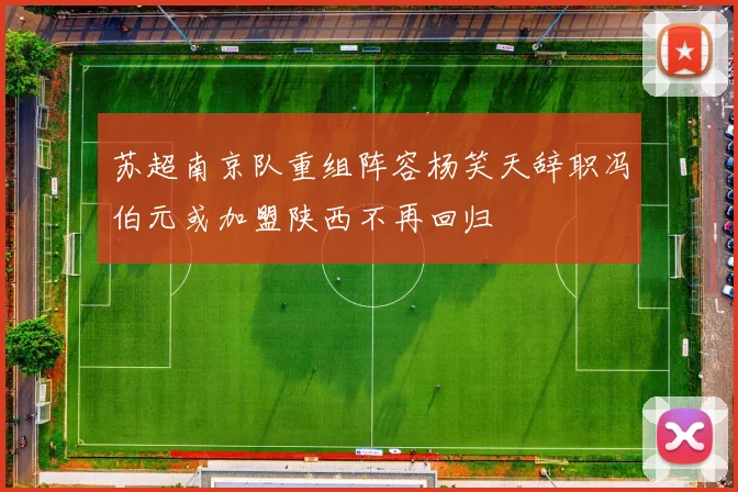 苏超南京队重组阵容杨笑天辞职冯伯元或加盟陕西不再回归